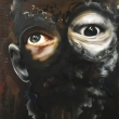 Self-Fee6, 140x160cm, acrylic on canvas, 2018