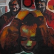 Homo-happy-end 8180x150 cmmixed media on canvas2007