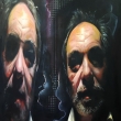 Mr. Schizo, 140x160cm, oil on canvas, 2020